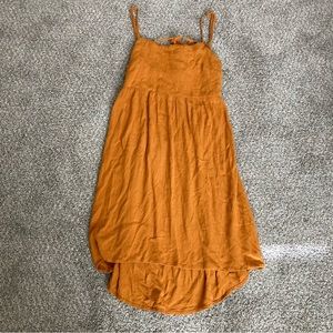 Burnt orange wild fable dress